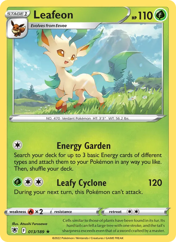 013-RH Leafeon – Astral Radiance