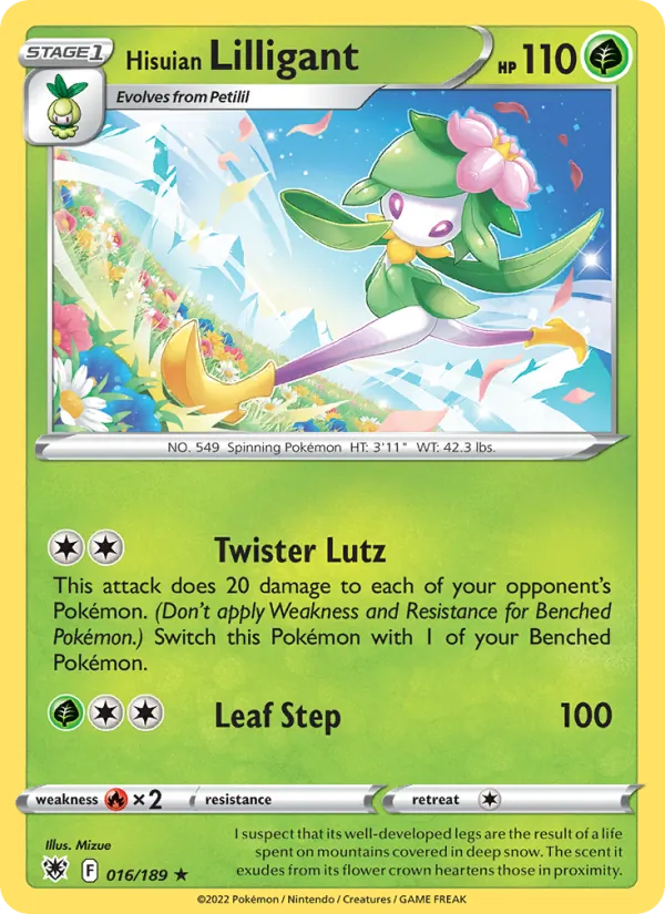 016-RH Hisuian Lilligant – Astral Radiance