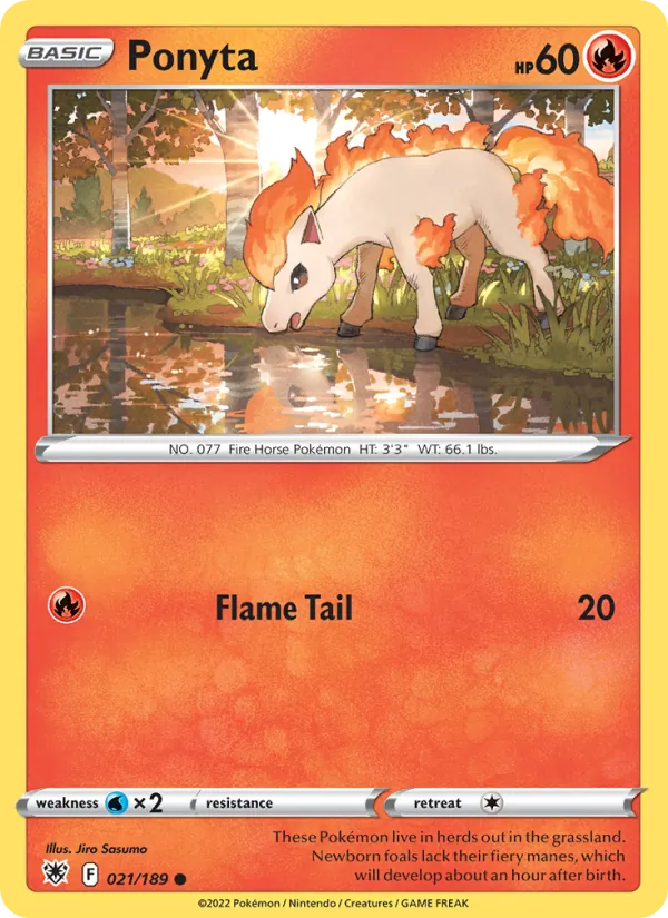 021-RH Ponyta – Astral Radiance