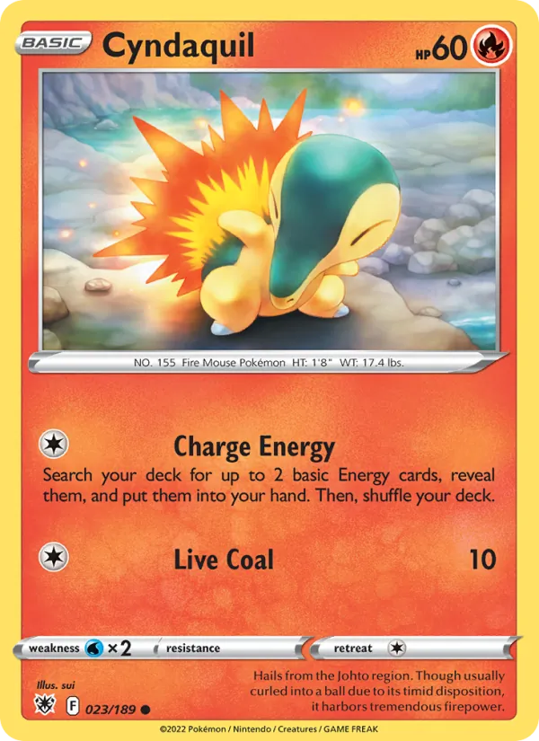 023-RH Cyndaquil – Astral Radiance