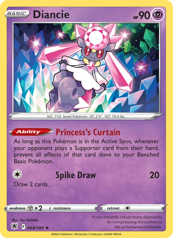 068-RH Diancie – Astral Radiance