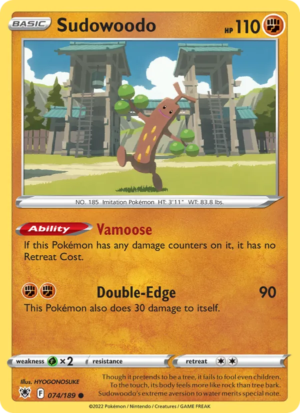 074-RH Sudowoodo – Astral Radiance