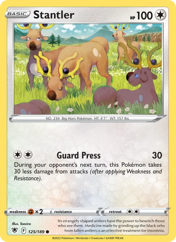 125-RH Stantler – Astral Radiance