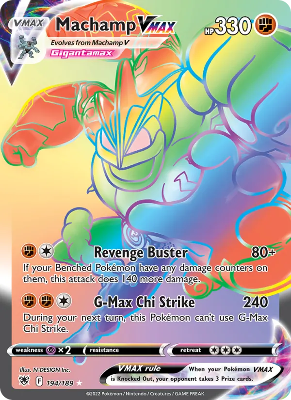 194 Machamp VMAX – Astral Radiance