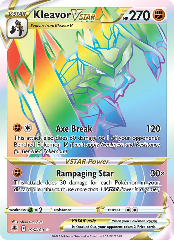 196 Kleavor VSTAR – Astral Radiance