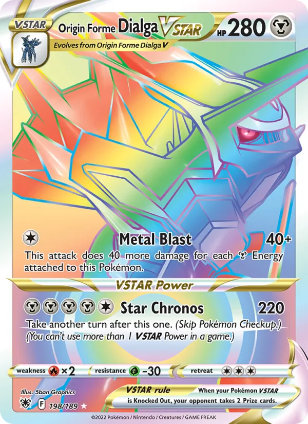 198 Origin Forme Dialga VSTAR – Astral Radiance