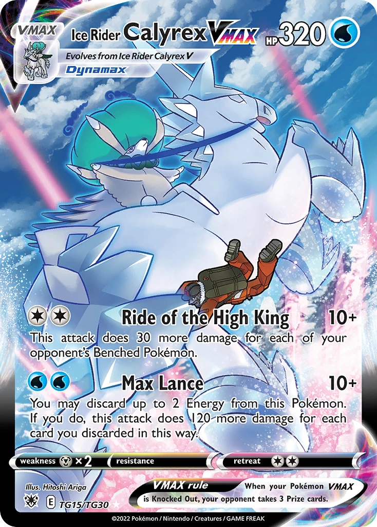 TG15 Ice Rider Calyrex VMAX – Astral Radiance