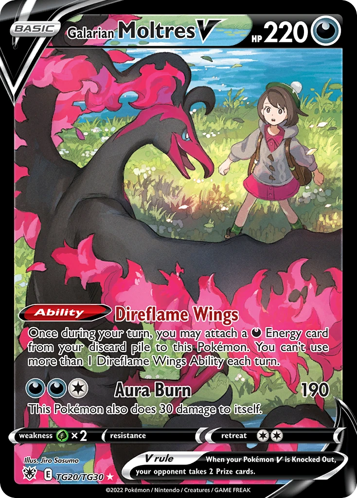 TG20 Galarian Moltres V – Astral Radiance