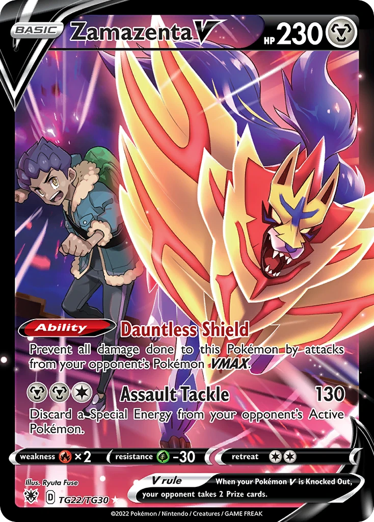 TG22 Zamazenta V – Astral Radiance