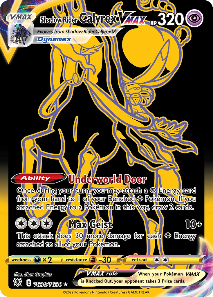 TG30 Shadow Rider Calyrex VMAX – Astral Radiance
