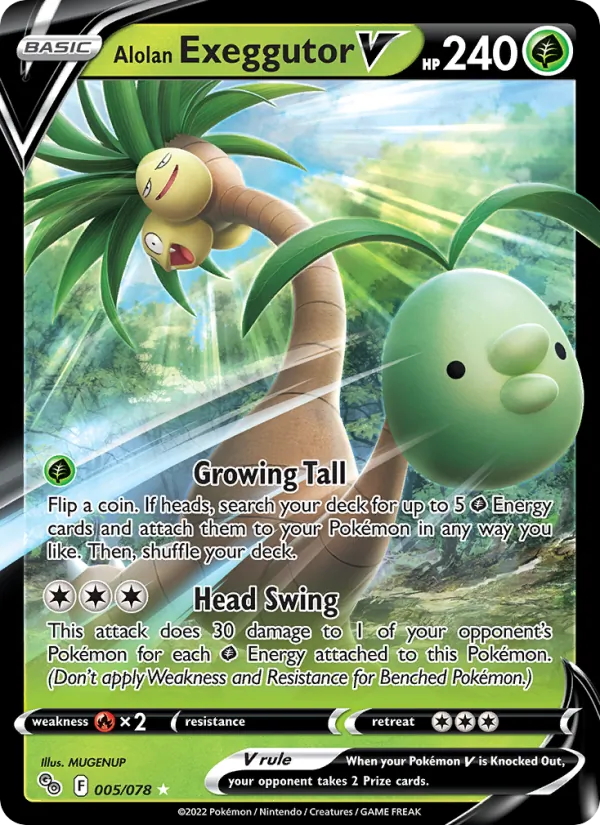 005 Alolan Exeggutor V – Pokémon GO