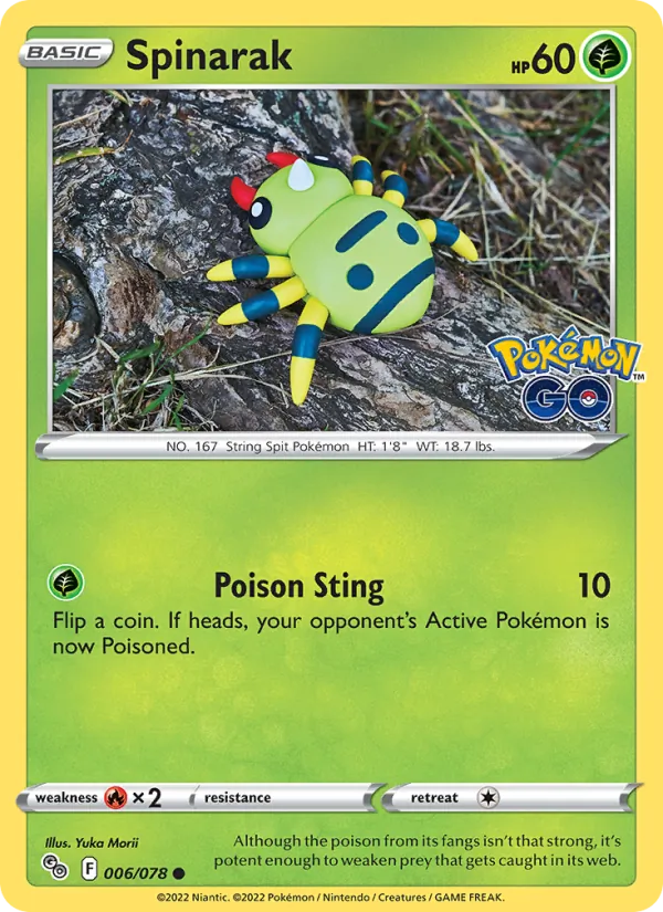 006 Spinarak – Pokémon GO