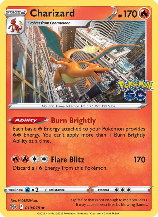 010 Charizard – Pokémon GO