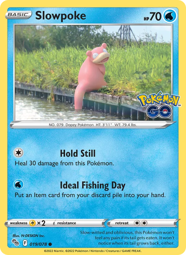 019 Slowpoke – Pokémon GO