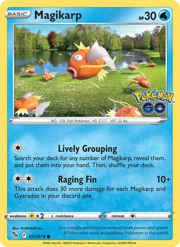 021 Magikarp – Pokémon GO