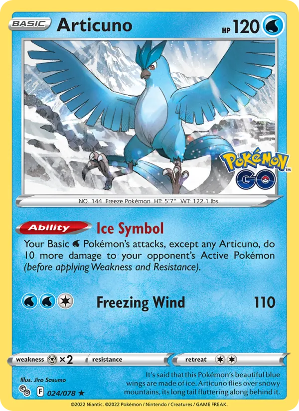 024 Articuno – Pokémon GO