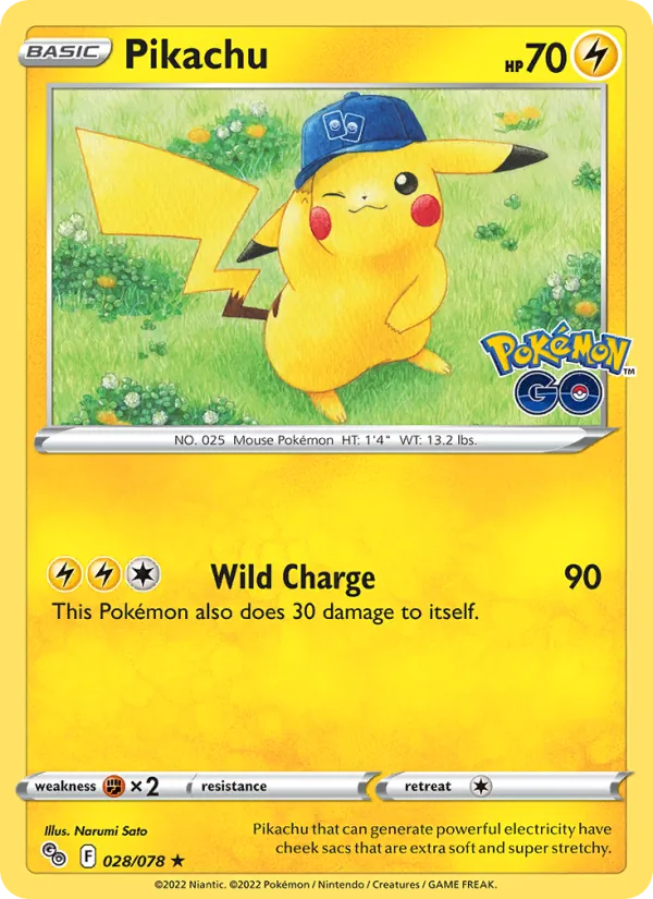 028 Pikachu – Pokémon GO