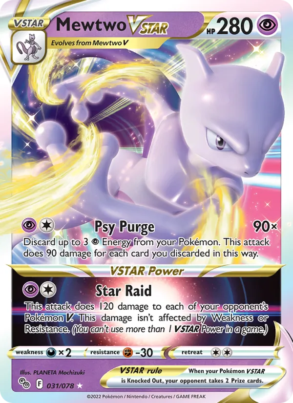 031 Mewtwo VSTAR – Pokémon GO