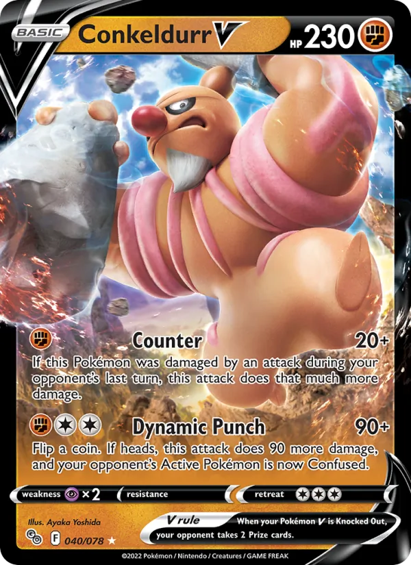 040 Conkeldurr V – Pokémon GO