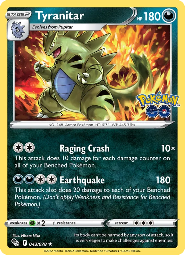 043 Tyranitar – Pokémon GO