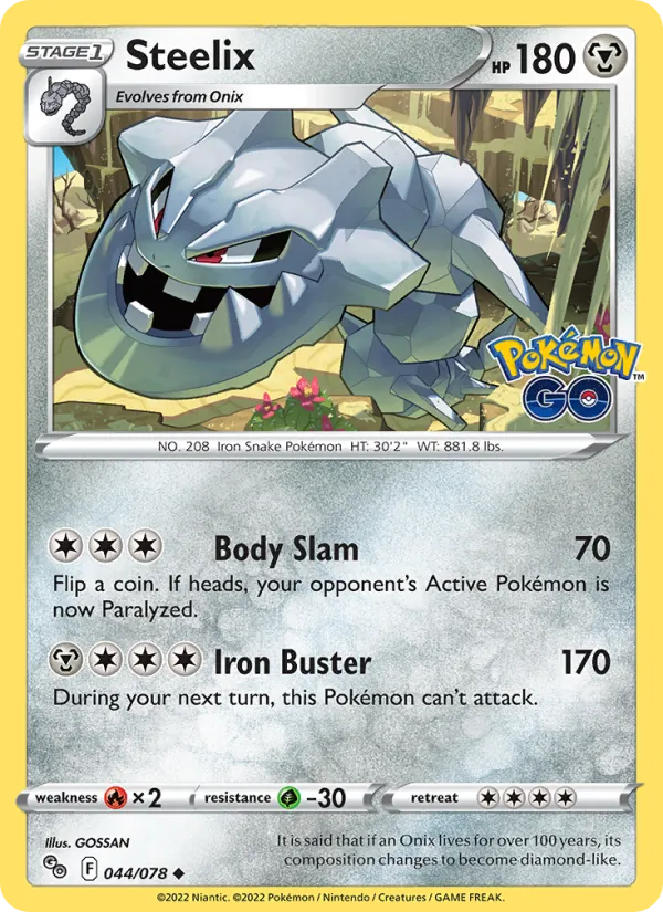 044 Steelix – Pokémon GO