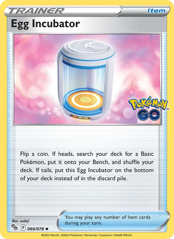 066 Egg Incubator – Pokémon GO