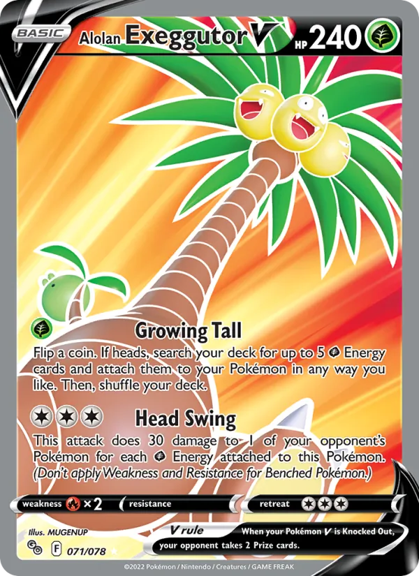 071 Alolan Exeggutor V – Pokémon GO