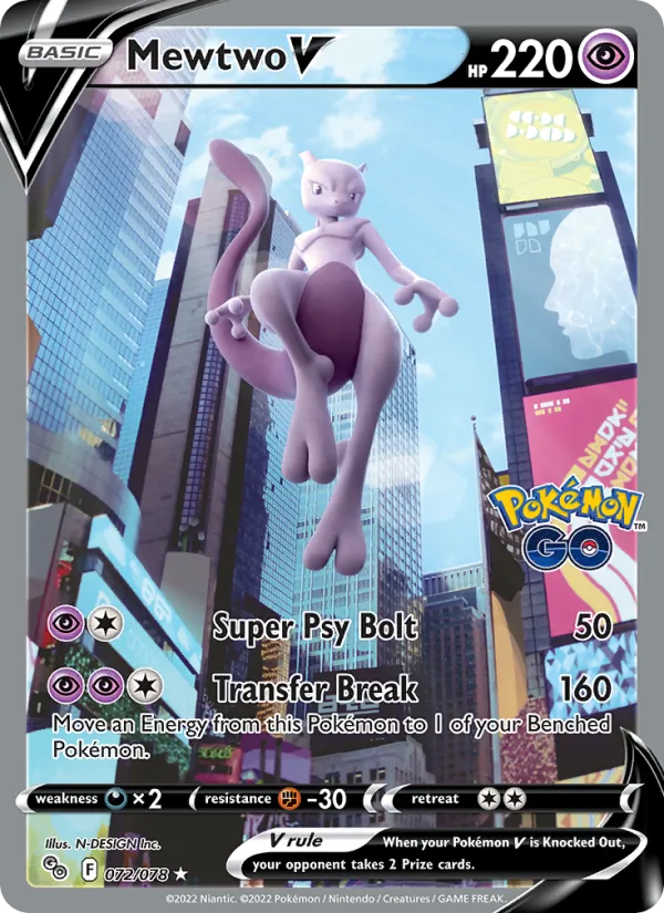 072 Mewtwo V – Pokémon GO