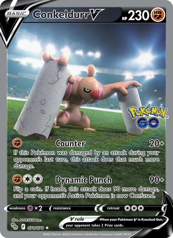 074 Conkeldurr V – Pokémon GO