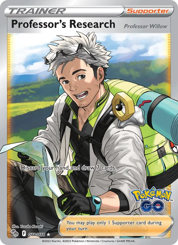 078 Professor's Research – Pokémon GO