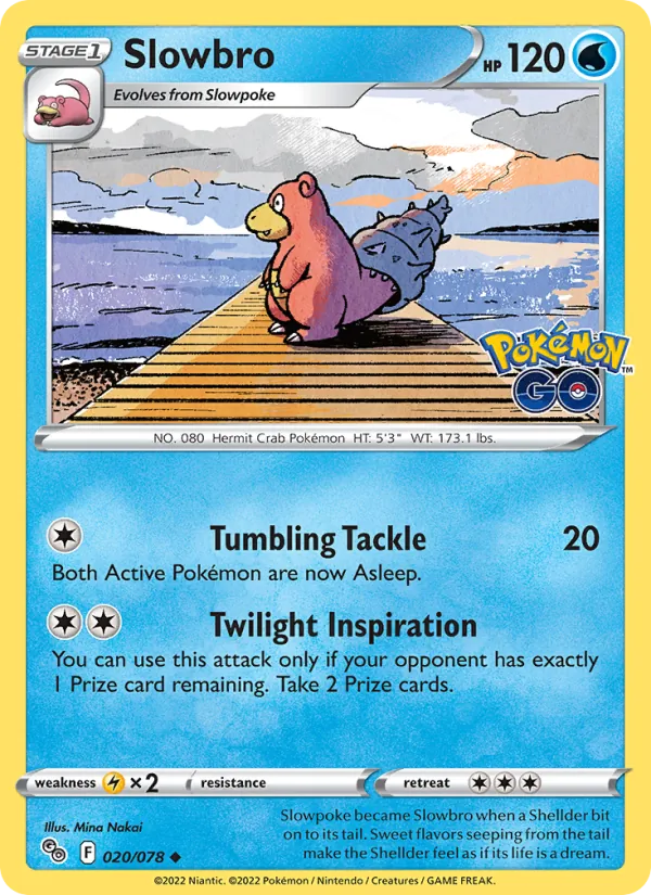 020-RH Slowbro – Pokémon GO