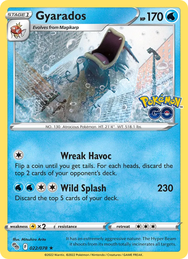 022-RH Gyarados – Pokémon GO