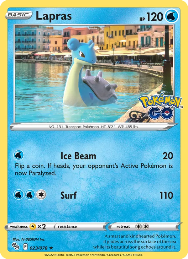 023-RH Lapras – Pokémon GO