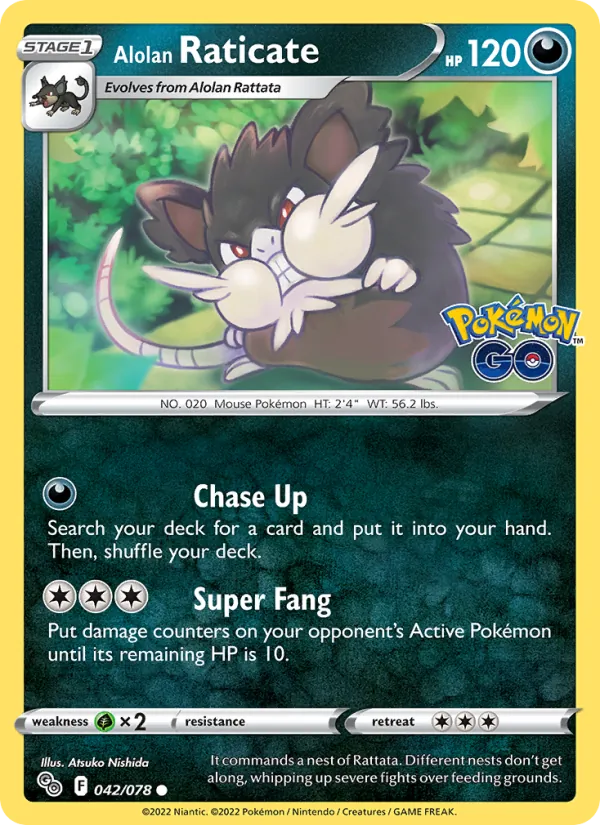 042-RH Alolan Raticate – Pokémon GO