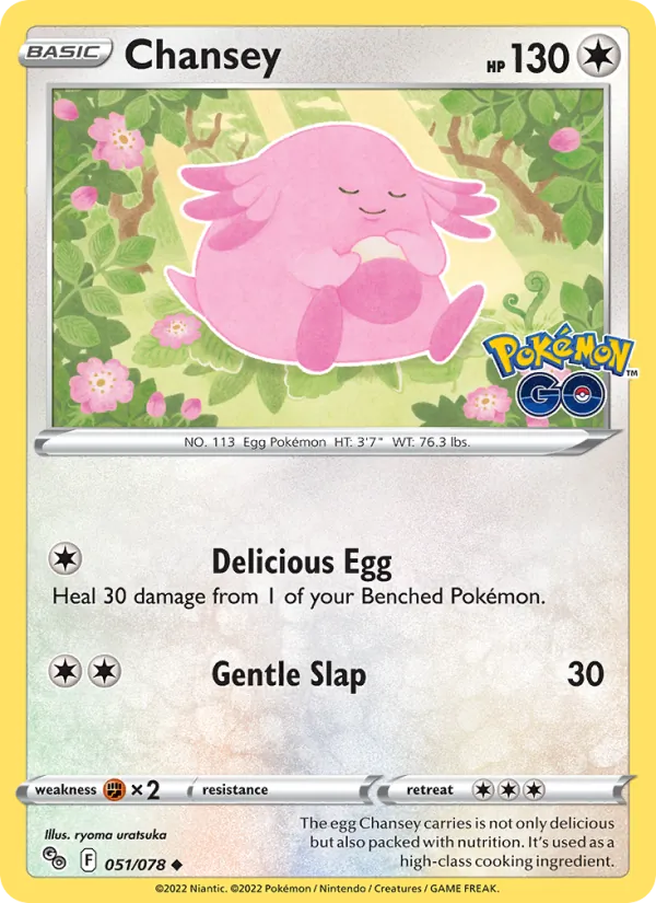 051-RH Chansey – Pokémon GO