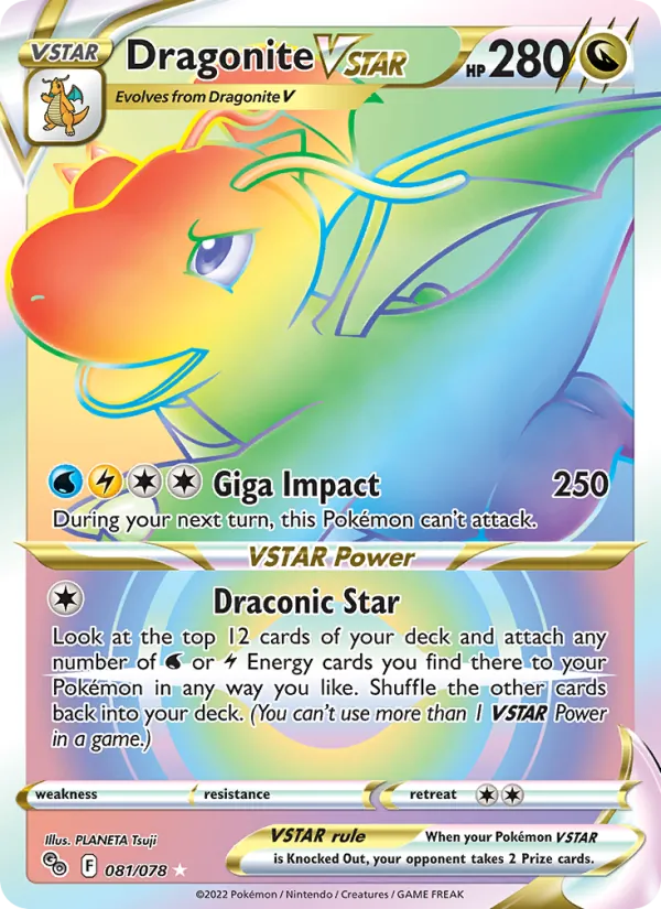 081 Dragonite VSTAR – Pokémon GO