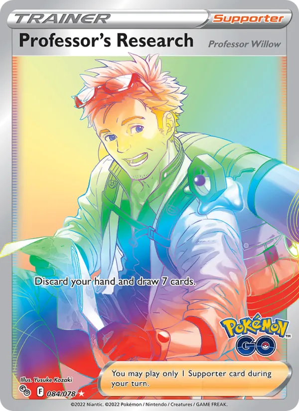 084 Professor's Research – Pokémon GO