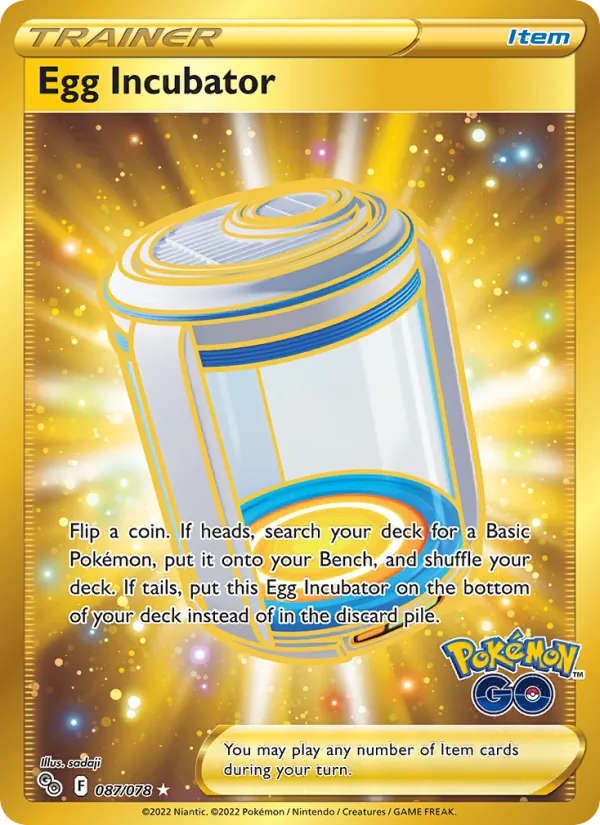 087 Egg Incubator – Pokémon GO