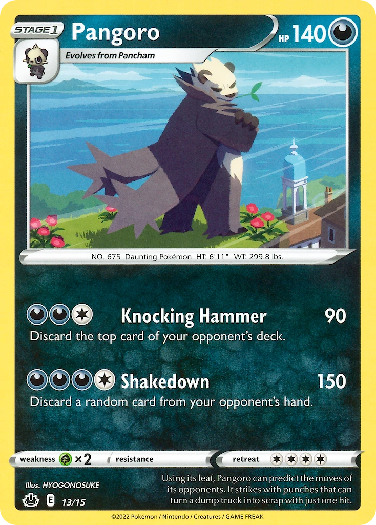 13 Pangoro – McDonald's Collection 2022