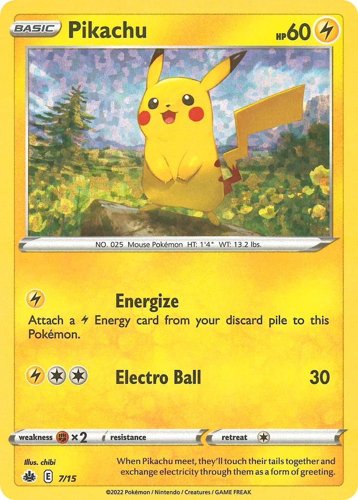 7 Pikachu – McDonald's Collection 2022