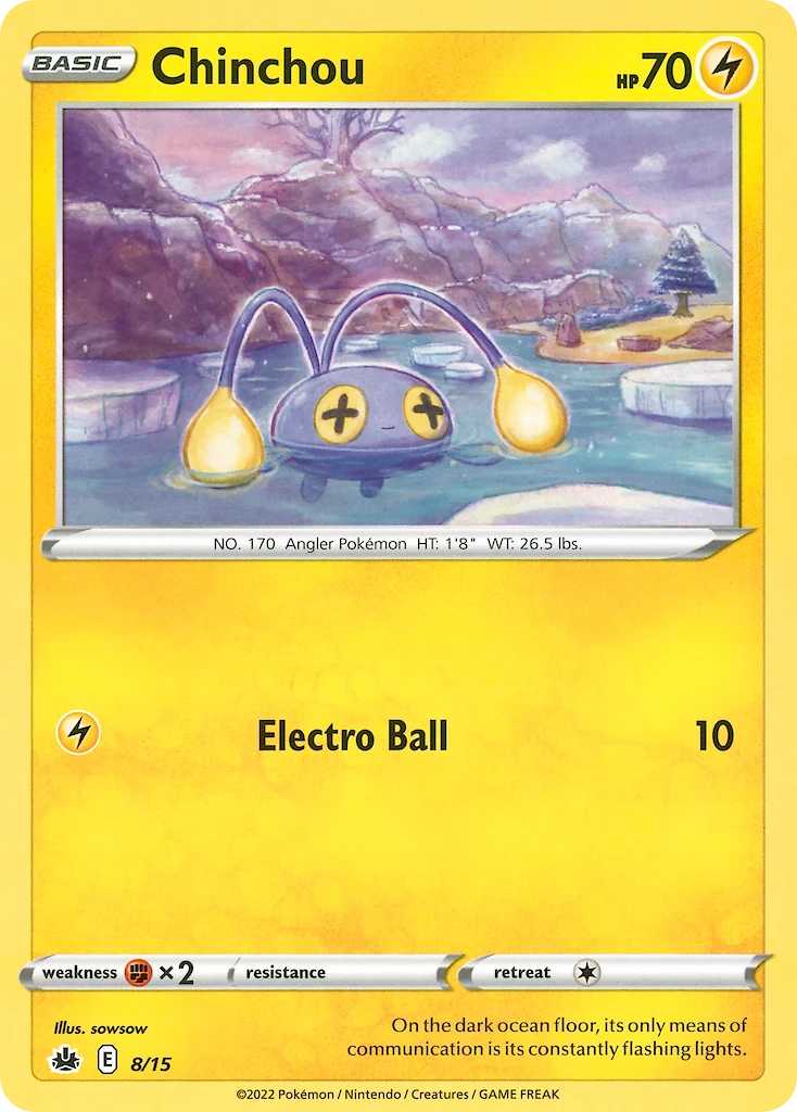 8 Chinchou – McDonald's Collection 2022