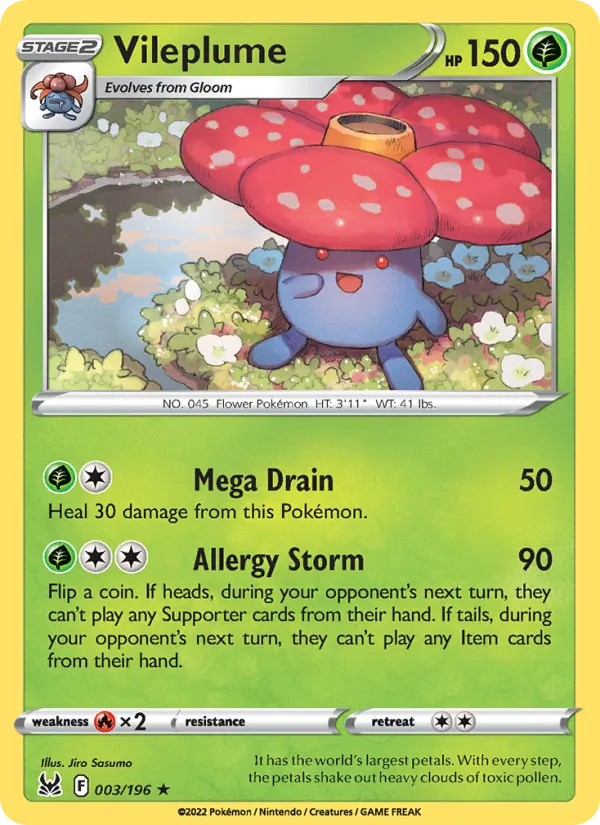 003 Vileplume – Lost Origin