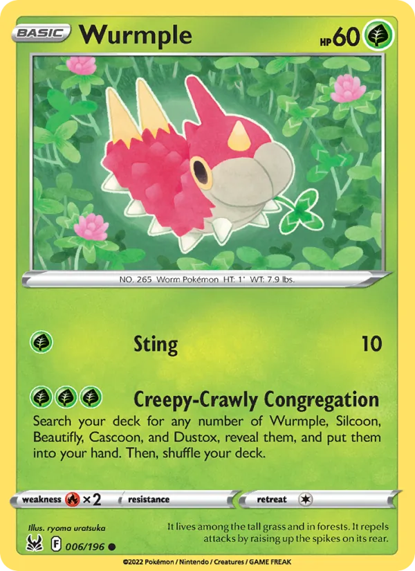 006 Wurmple – Lost Origin