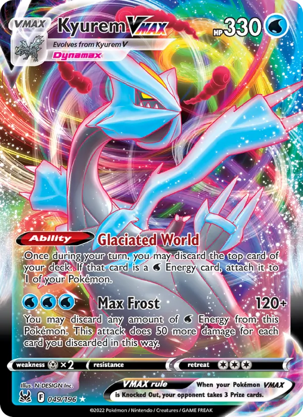 049 Kyurem VMAX – Lost Origin