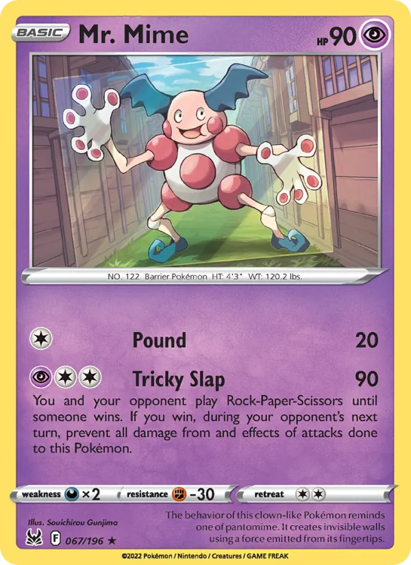 067 Mr. Mime – Lost Origin