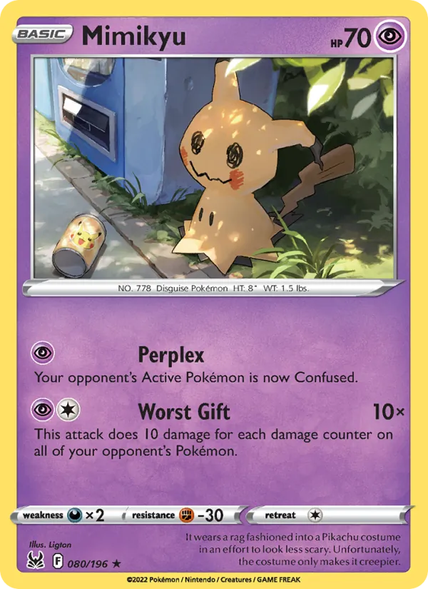 080 Mimikyu – Lost Origin