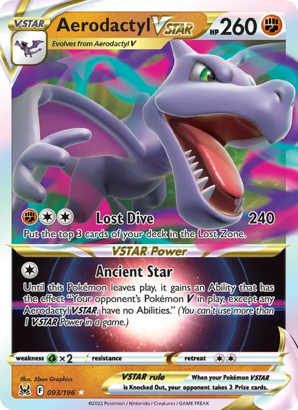 093 Aerodactyl VSTAR – Lost Origin