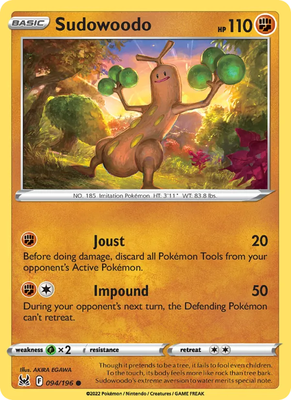 094 Sudowoodo – Lost Origin