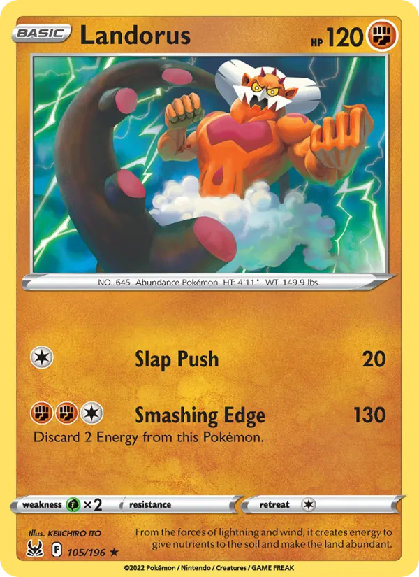 105 Landorus – Lost Origin