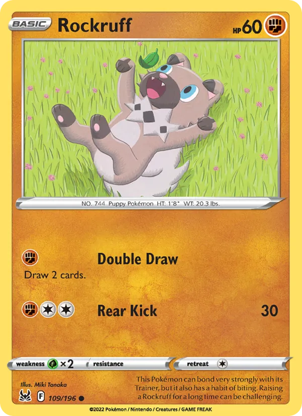 109 Rockruff – Lost Origin